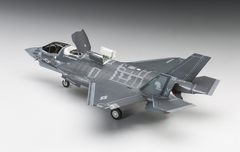 Hasegawa US Marine Corps Lightning II B Plastic Model Kit E46 1/72 F-35 Ausf.