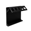 5-Opening 3D Print Toothbrush Rack, Wall-Hanging Storage Holder with Open Structure for Cleaning Counter Space, Bathroom Accessory