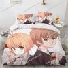 3D Printed Anime Cardcaptor Sakura Bedding Set Duvet Cover Bedroom Comforter Single Twin King _Size Quilt Cover Home Textiles741