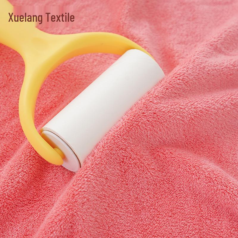 High-Density Coral Fleece Towel: Soft, Absorbent Face Towel for Home, Salon & Barber Shop.