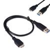 Cord Data Transfer Micro B USB 3.0 Cable Hard Drive Cable HDD Data Wire Data Sync Cable Cord