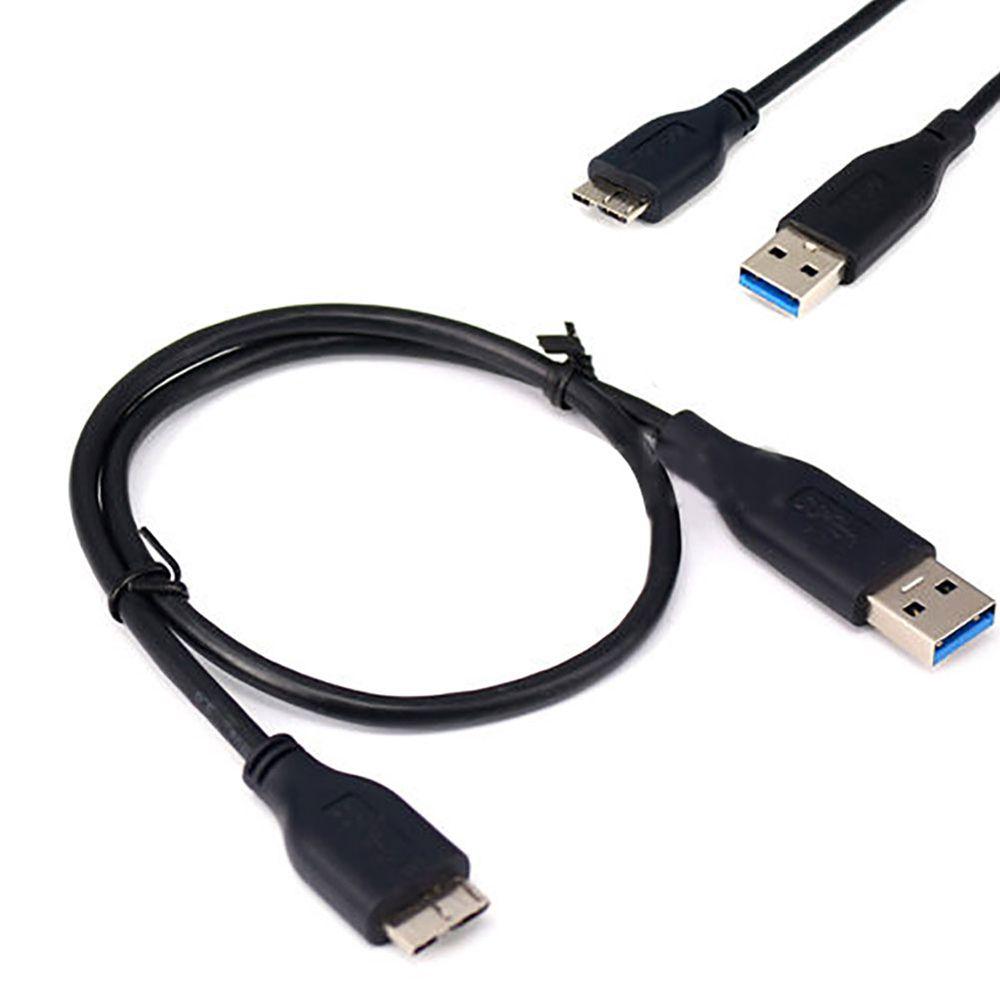 Cord Data Transfer Micro B USB 3.0 Cable Hard Drive Cable HDD Data Wire Data Sync Cable Cord