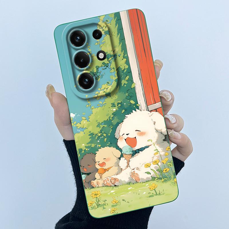 For Itel S26 Ultra Super 26 Ultra S688LN Case Simplicity Oil Painting Floral Silicone Soft Casing New Shockproof Back Cover