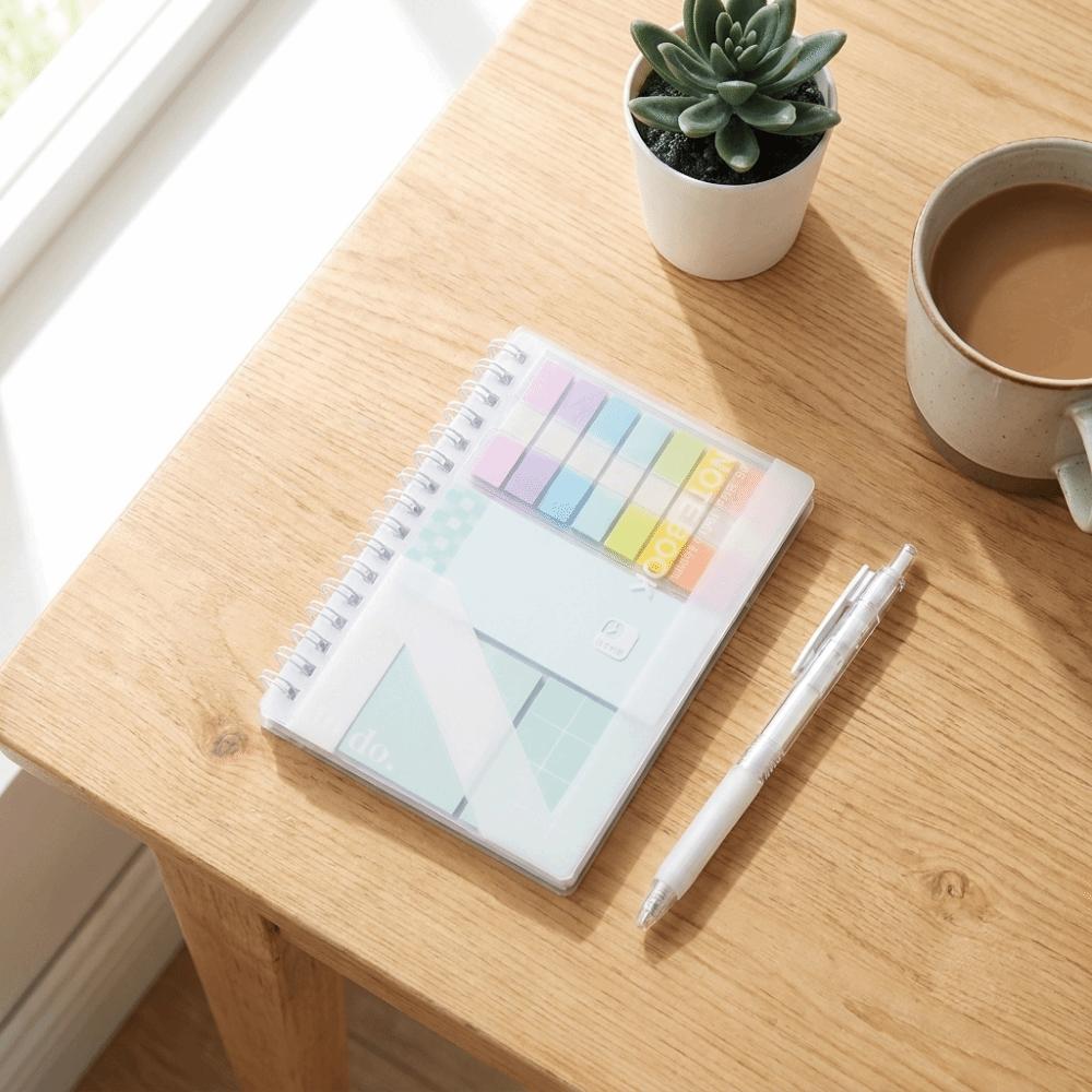 Loose-Leaf Memo Pads Morandi Color Reusable Repositionable Index Tabs Students