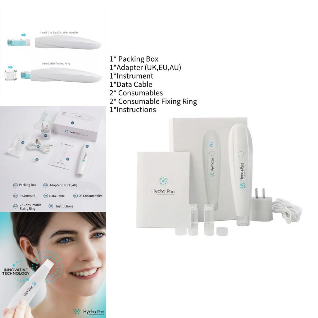 Electric Microneedle Beauty Device H2 Water Soluble Needle Hydration And Whitening System For Professional Use