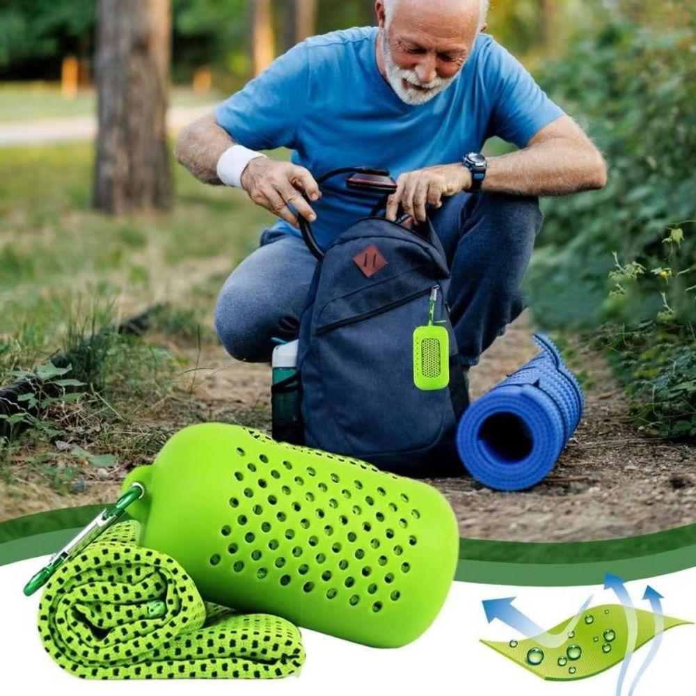 Mini Sports Cold Towel Quick Drying Fitness Cool Towel Sweat Absorption Travel Towel  Gym