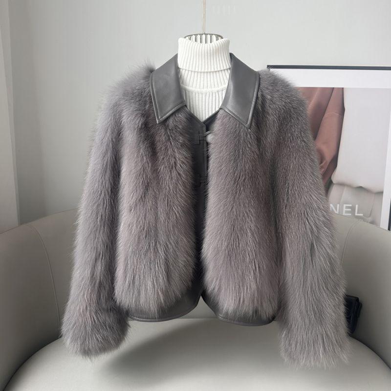 Temperament Imitate Fur Coat Women Young Short Temperament Ladies Autumn And Winter Mao Mao Coats Female Jac