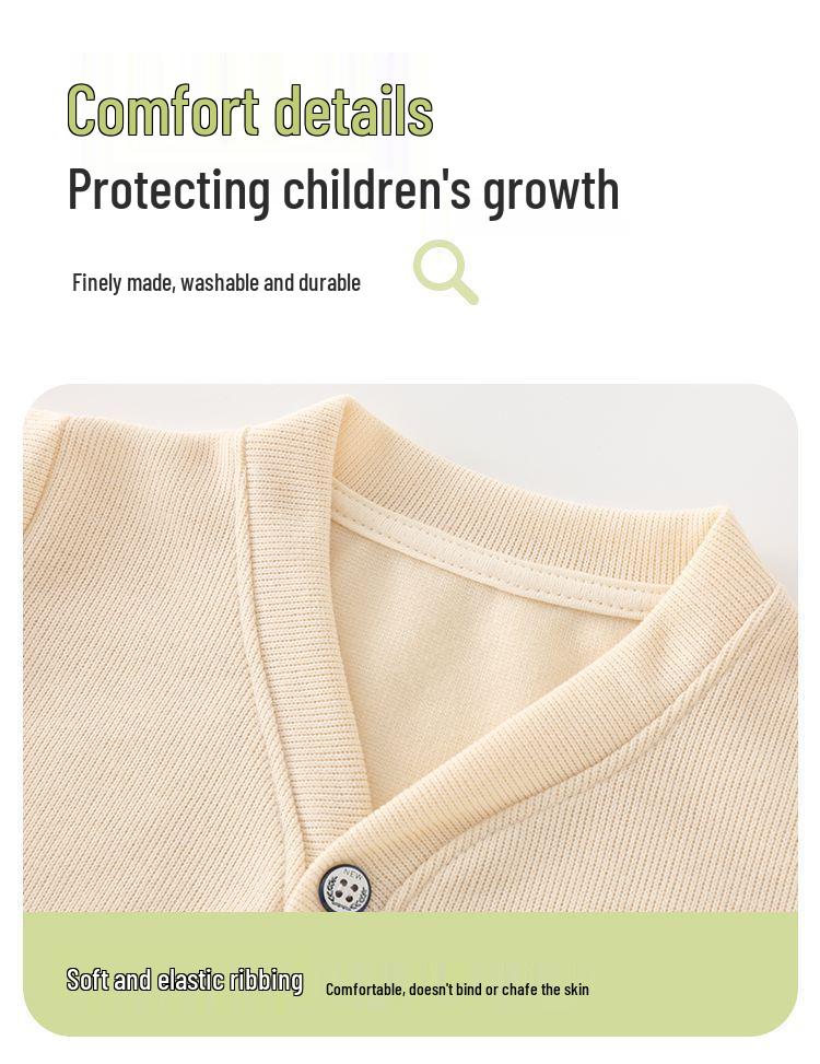 Minnie Fleece Cardigan: Warm Spring/Autumn Jacket for Infants and Toddlers