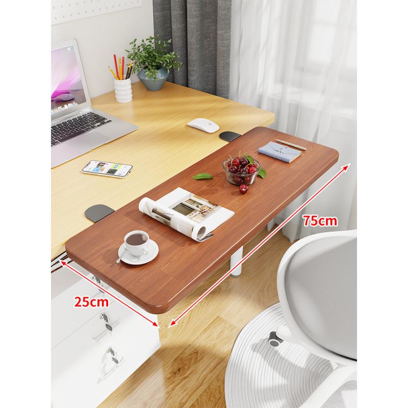 Składana Podpórka pod Nadgarstki do Klawiatury Biurkowej: Wydłużony wspornik krawędzi stołu do stanowiska pracy w akademiku