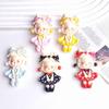 Large Cute Princess Dress Cream Glue DIY Resin Accessories for Hair Clip & Magnet Ornament