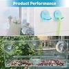 10Pcs 20/30/40mm PVC Mushroom Head Sucker Transparent Fish Tank Glass Sucker Perforated Clear Suction Cup For Home Decor Mirrors