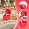 Christmas Box Funny Gift Decorations Fun Hilarious Ornament with Waving Figure for Desk Home
