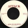 7-Zoll-Schallplatte JOHNNY CLARKE King In A Di Arena ATT010 Attack Reggae Ska Dub Gebraucht