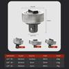 1/3Pcs Car Mini Ratchet Socket Wrench Whole Steel Palm Ratchet Socket Finger Reversible Ratchet Handle 1/4" 3/8" 1/2" Drive
