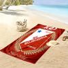 Vojvodina Roots Print Beach Towel, Large Soft Quick Dry Towel for Beach Camping Swimming