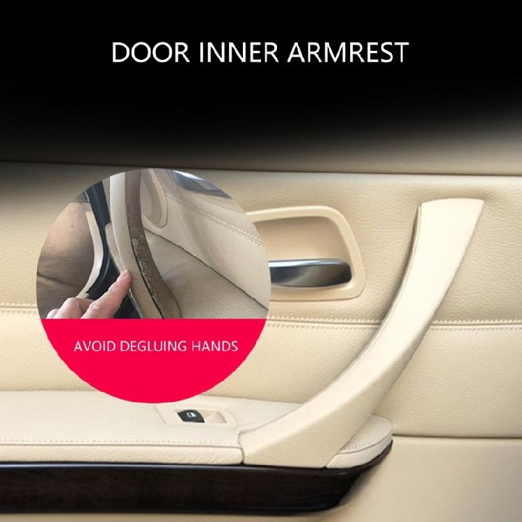 Interior Door Handle Long Servie ABS Construct Door Handle Right/Left Inner Door Handle Vehicle Spare Part for E90