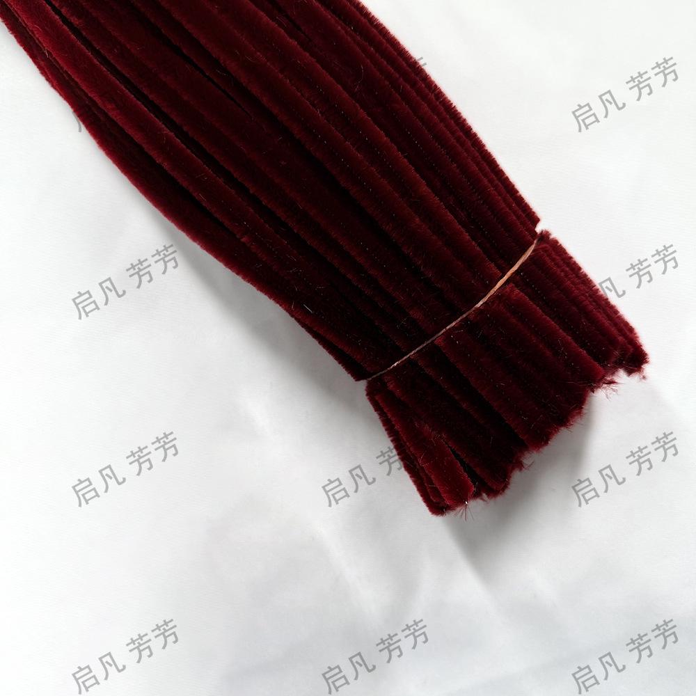 8mm Macaron Color Encrypted Twist Ties Chenille Stems for DIY Toys