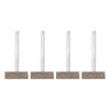 4PCS Schleifen Rad Abrichtwerkzeug T Form Handhled Diamant Rad Schleifen Abrichter