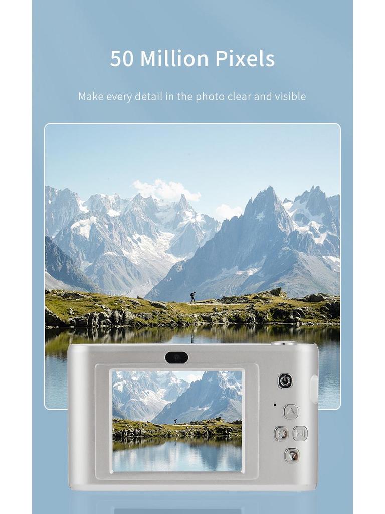Retro Portable CCD HD Student Camera - Compact & Affordable