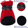 4pcs Waterproof Pet Dog Shoes Anti-slip Rain Snow Boot Thick Warm For  Small Cats Dogs Puppy Dog Socks Booties