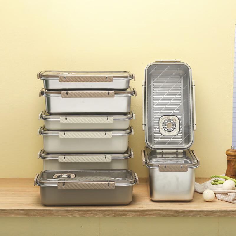 304 Stainless Steel Food Storage Container