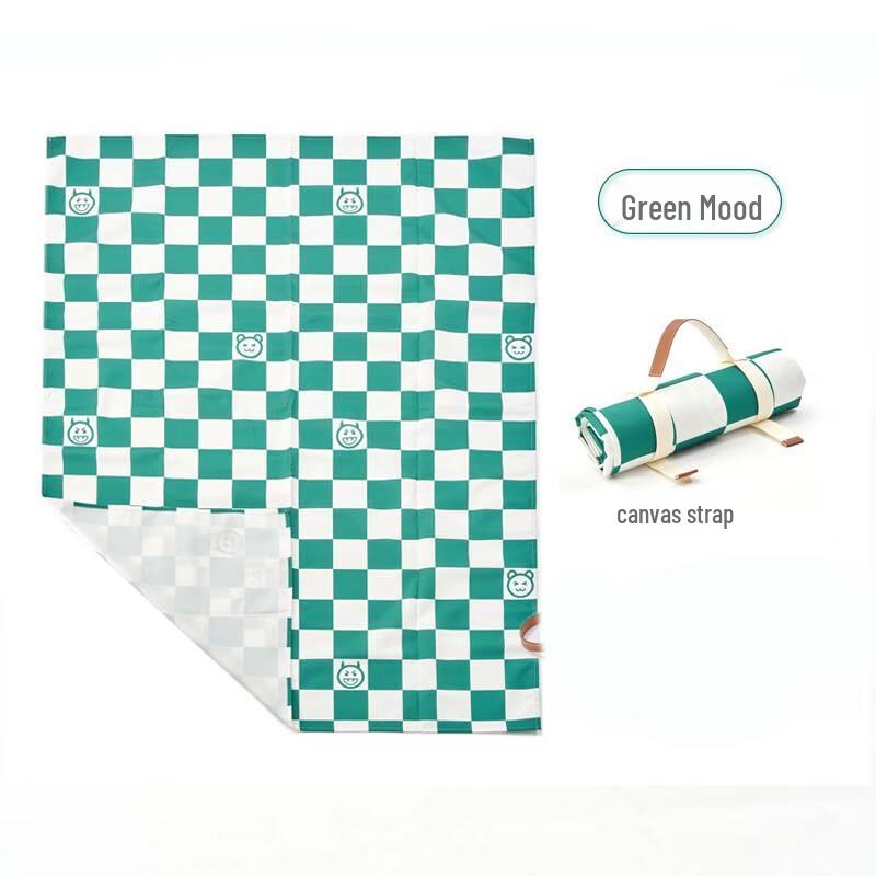 Outdoor Canvas Picnic & Camping Mat 145x200cm