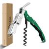 CORKAS Wine Opener, Sommelier Knife, Bottle Opener, Corkscrew, Stylish, Perfect for Alcohol, Birthday Gift (Stainless Steel)