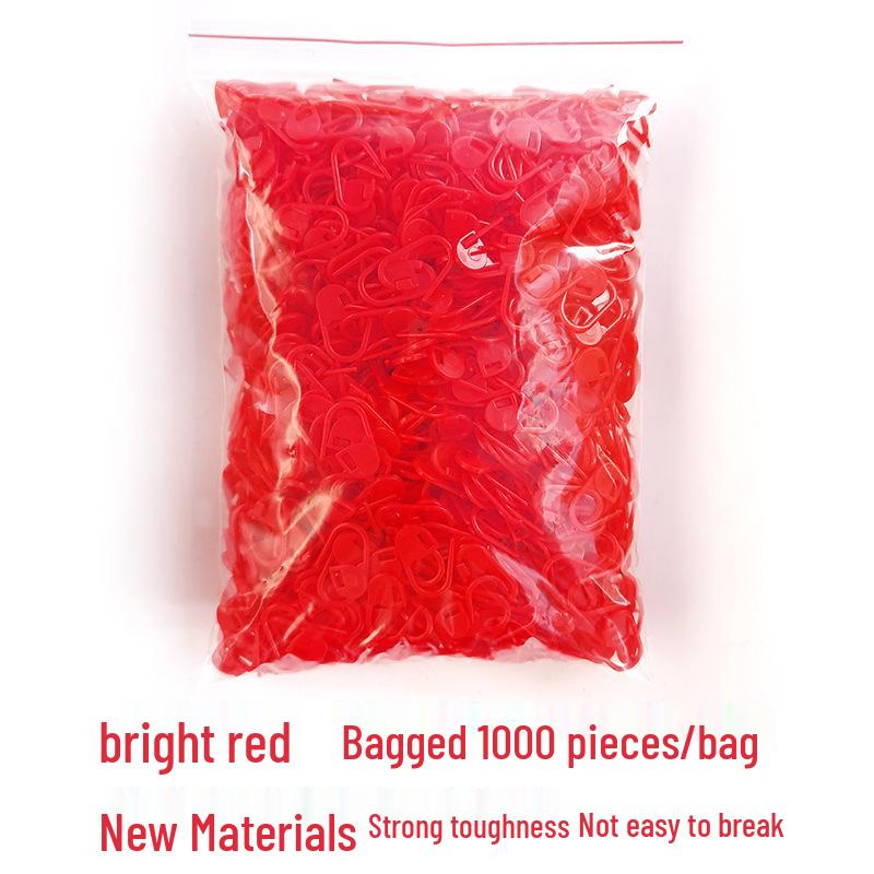 

Colorful Plastic Stitch Markers for DIY Crochet, Knitting, Counting, Anti-Unravel Safety Pins