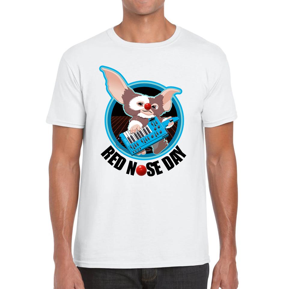 Red Nose Day Gremlins Gizmo Piano Unisex Mens T Shirt Womens Tops Tees 2XL