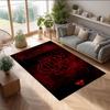 Flamengo Printed Flannel Area Rug Non Slip Soft Polyester Floor Carpet Indoor Decor Mat for Bedroom Living Room Sofa
