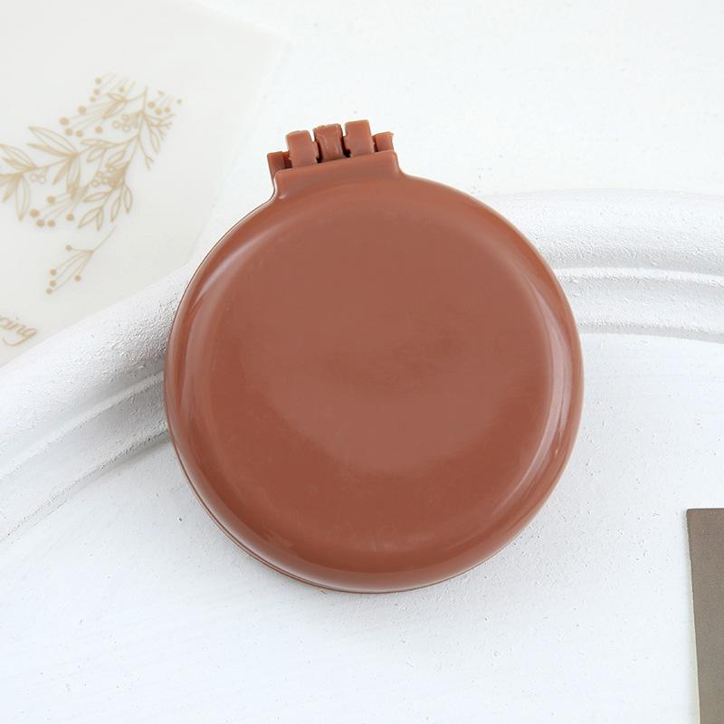 Cute Cartoon Folding Comb with Cosmetic Mirror for Girls Air Cushion Massage Portable Comb  Kids Dress Up Makeups Toy Gifts