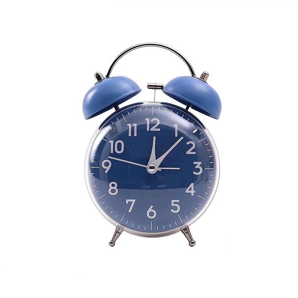 Battery Operated Clock Extra Loud Alarm Built-in Night Light Effective Sound Alarm Morning Routine For Bedroom
