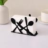 1pc Stainless Steel Paper Towel Holder Dispenser for Kitchen Countertops - Family Table Napkin Holder