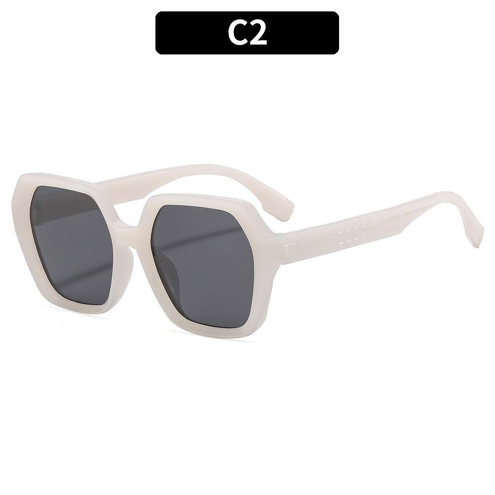 Women's sunglasses, new fashion polygon men's and women's sunglasses, casual sunglasses, personalized sunglasses