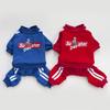 Haustierkleidung: Vierbeiniges Fleece-Sweatshirt für Hunde – Herbst/Winter Skateboard-Stil