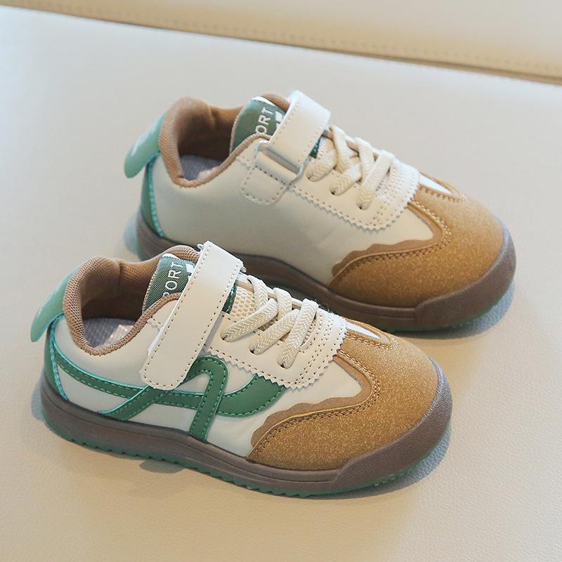 Children's Forrest Gump shoes 2025 spring and autumn boys' sports shoes casual board shoes girls' little white shoes soft-soled baby German trainin