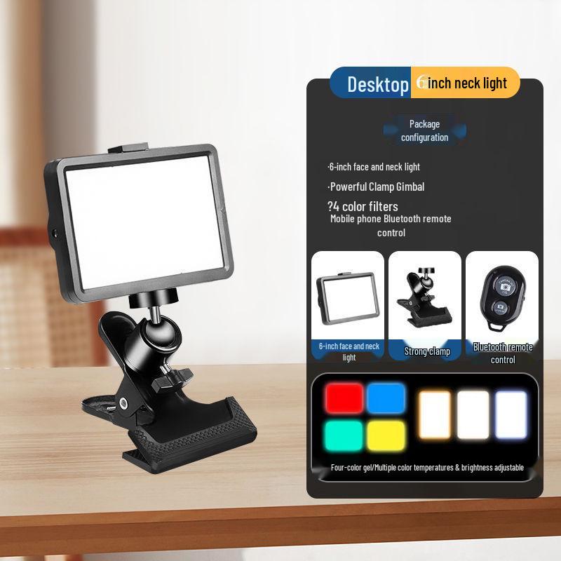 

Live Stream Desktop Light for Facial Brightening and Neck Care Single Light