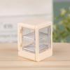 1/12 Dollhouse Bread Desserts Display Cabinet Model Dollhouse Mini Kitchen Furniture Decoration Dolls House Accessories