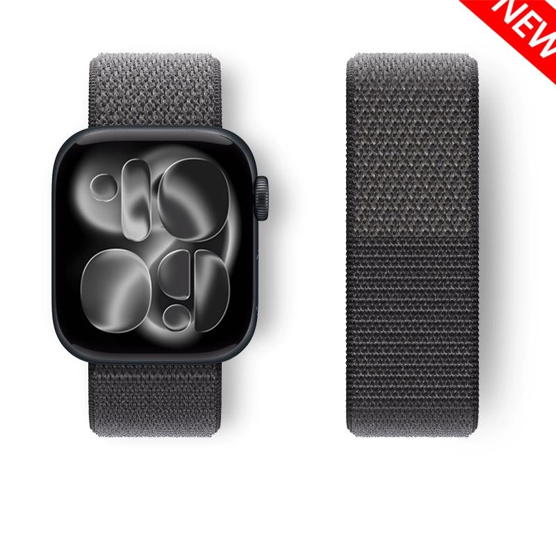 Pasek Nylonowy z Pętelką Do Pasków Apple Watch 44mm 40mm 49mm 41mm 45mm 46mm paski Bransoleta iWatch Seria 7 6 5 se 8 9 ultra 2 3 10 11