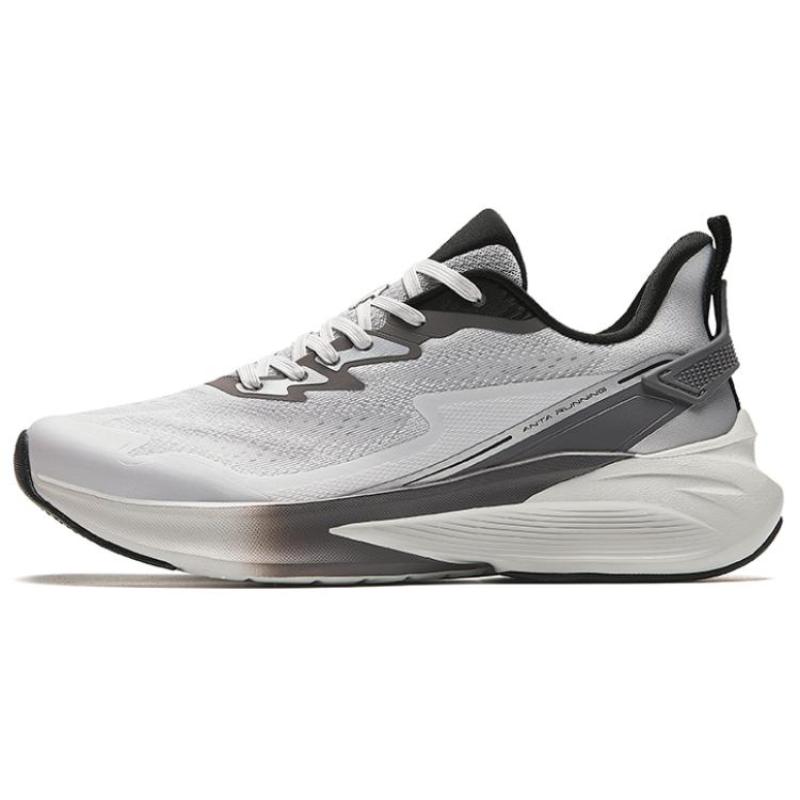 Anta Shock Absorbers Low Top Running Shoes Men s Gray Black Sneakers 112415522-5 39
