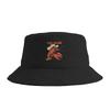 Lobster Cowboy Trendy Yee Claw Funny Lobster Western Beach Bucket Hat For Unisex Women  FisherUnisex Hats Retro Travel Hiking Caps
