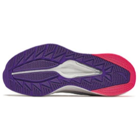 Anta Rocket 6 Comfortable Trendy Durable Non-Slip Low-Top Casual Running Shoes Women Sneaker Gray Purple Red 122445581-13