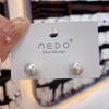 Korean Design S925 Silver Retro Pearl Stud Earrings - Versatile, Cold Style, Exaggerated.