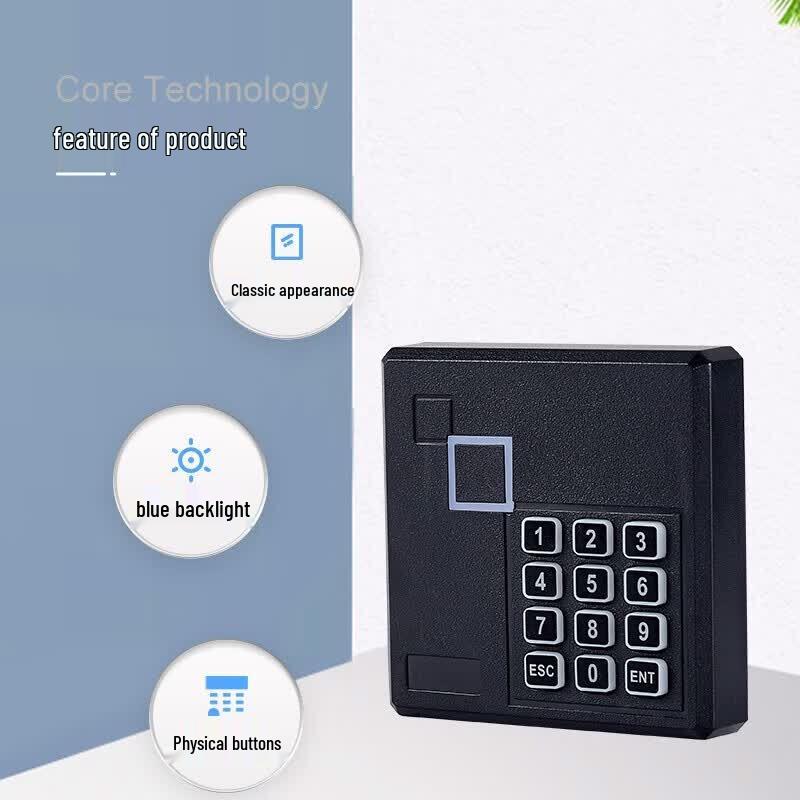 Waterproof Wiegand 26/34 ID Keypad Access Control Reader CN plug (adapter included)