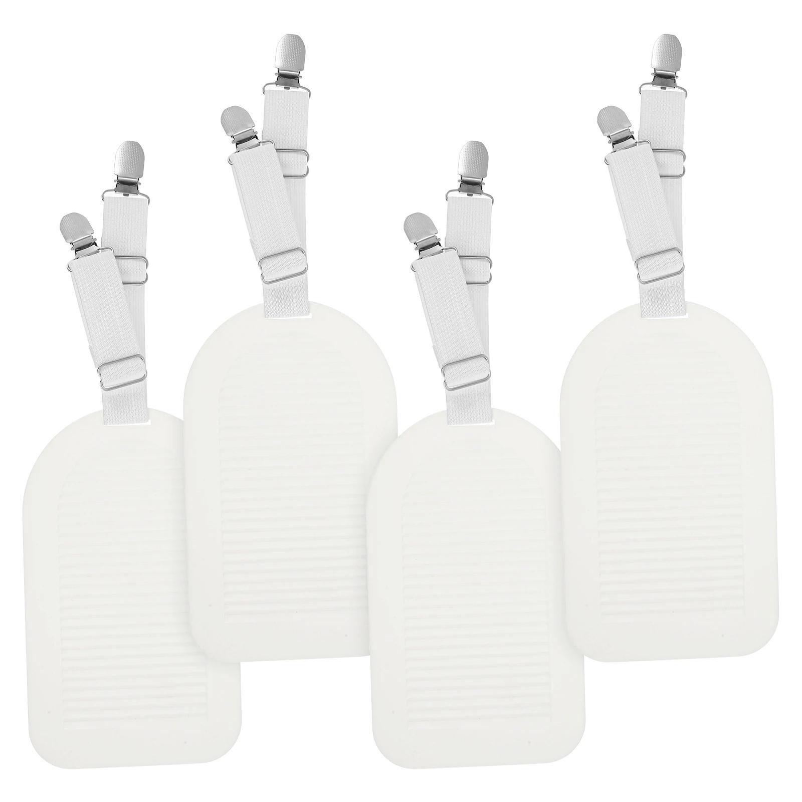 

4Pcs Bed Sheet Straps Adjustable Elastic Length Bed Sheet Holders Mattress Clip Fasteners Cover Blankets Grippers Fixing Bedding