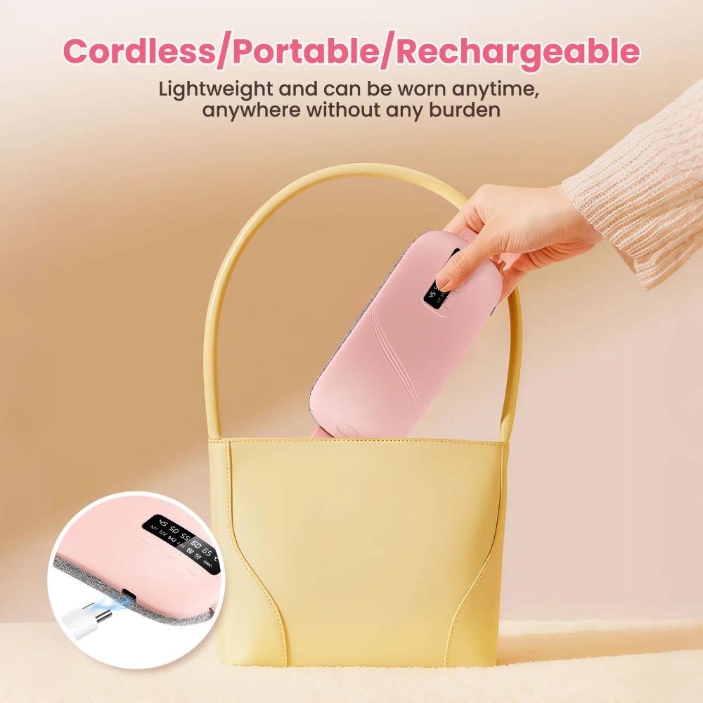 Massage/Vibration Modes Heating Pad for Menstrual Warmth Vibration Waist Massage Belt for Women