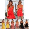 Stylish Women Summer Boho Short Mini Dress For Evening Cocktail And Beach Parties