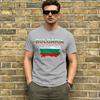 Bulgaria Flag T-Shirts for Men  Vintage 100% Cotton Tees Crewneck Short Sleeve T Shirts Plus Size Clothing