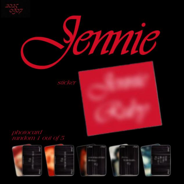 JENNIE – The 1st Full Album [Ruby] Official CD