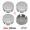 4PCS ABS Honda Car Wheel Center Cap Sticker 58mm 69mm Hub Dust Cover for Accord CR-V Civic XRV Odyssey - Auto Wheel Replacement